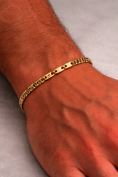 Žluté zlato náramek